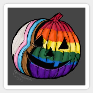 Pride O’ Lantern Sticker